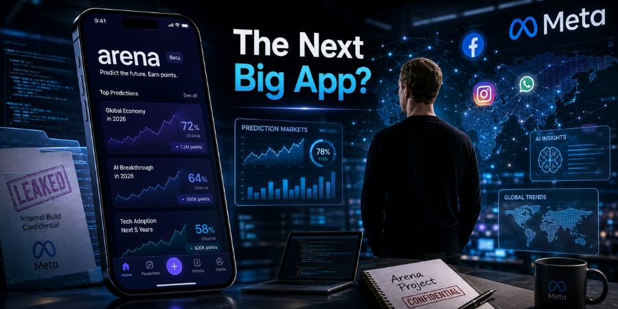 Mark Zuckerberg’s Secret ‘Arena’ App Leak Sparks Innovation Buzz