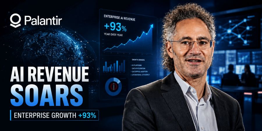 Alex Karp: Palantir’s Enterprise AI Revenue Jumps 93%
